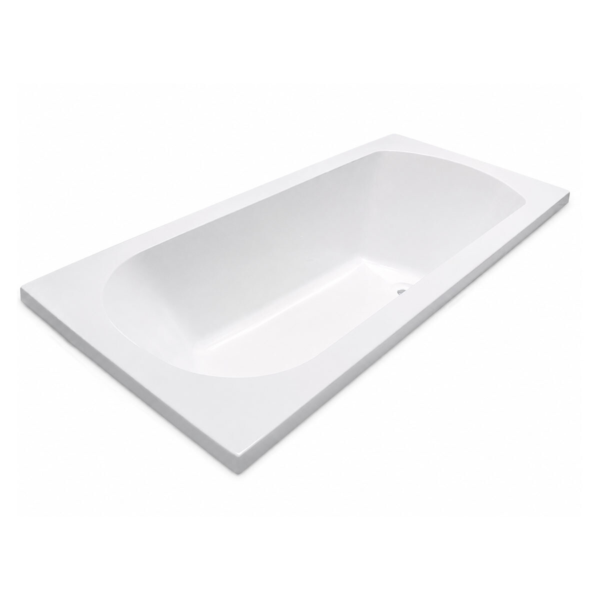 Bañera Acrilico De Empotrar 150X70X42 Blanco 