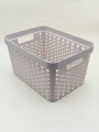 CESTO ORGANIZADOR GRIS