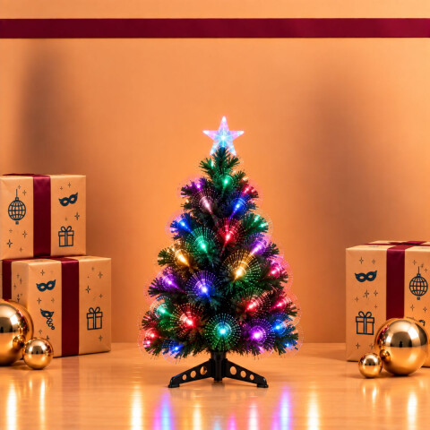 Árbol de Navidad Fibra Optica - 60cm Árbol de Navidad Fibra Optica - 60cm