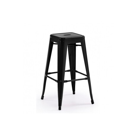 Taburete Tolix Hogar Pub Muebles Negro