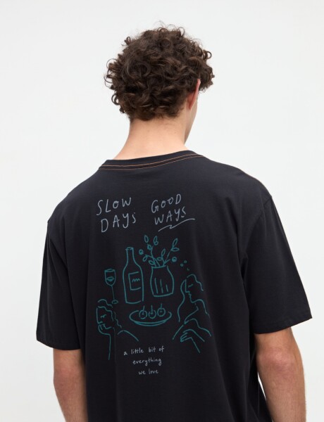 Remera Esben Negro