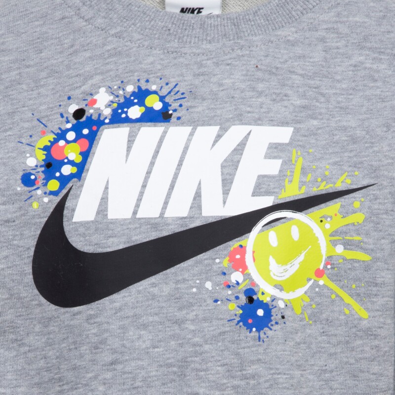Remera Express Yourself Ft de Niño Gris
