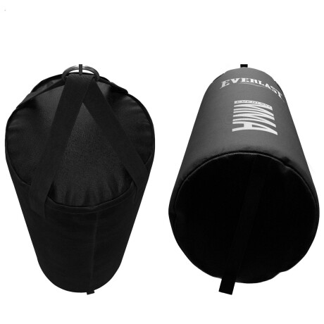 Bolsa Boxeo Everlast Profesional + Cadena Negro-Blanco
