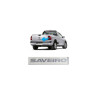 EMBLEMA "SAVEIRO" SAVEIRO G6 13/15 Emblema "saveiro" Saveiro G6 13/15