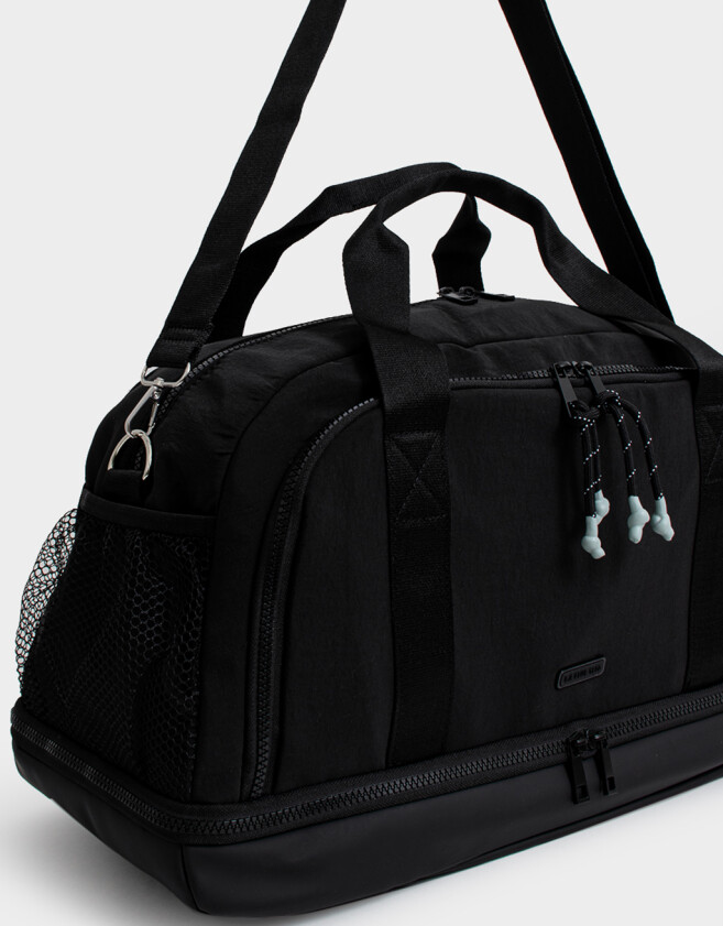 Bolsos Deportivo Bolso Deportivo Engomado - Negro