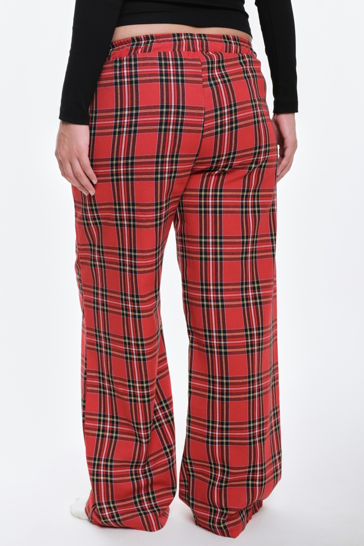 Pantalón Escoces Rojo