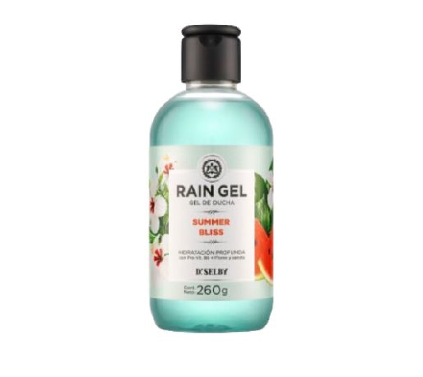Gel de Ducha Rain Gel Summer Bliss 260ml – Refrescante y Aromático 