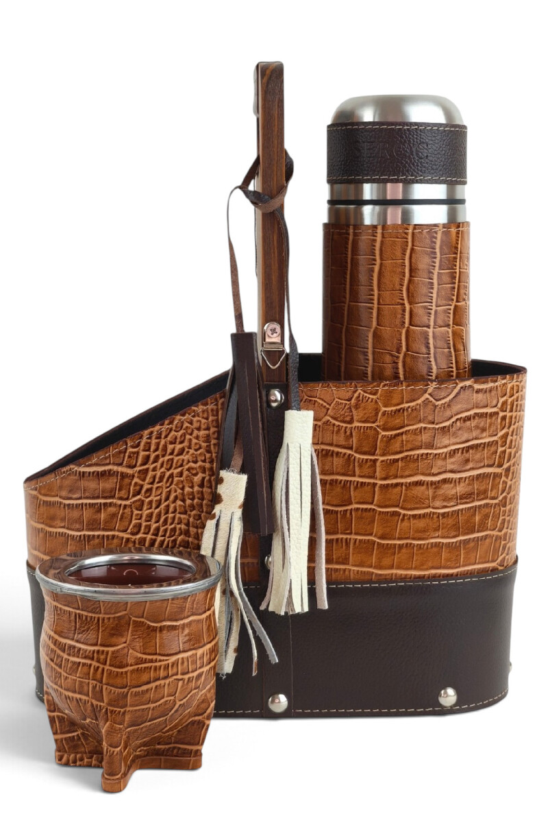 Set matero premium Marrón