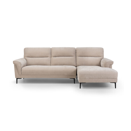Rinconera Avalon - Tela Microfibra - Chaise Derecho 6686-4 Beige