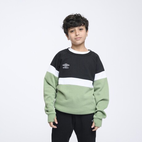 Buzo Umbro Sunset Niño Negro Verde Blanco S/C