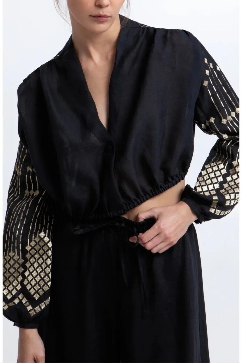 BLUSA GRAPE Negro