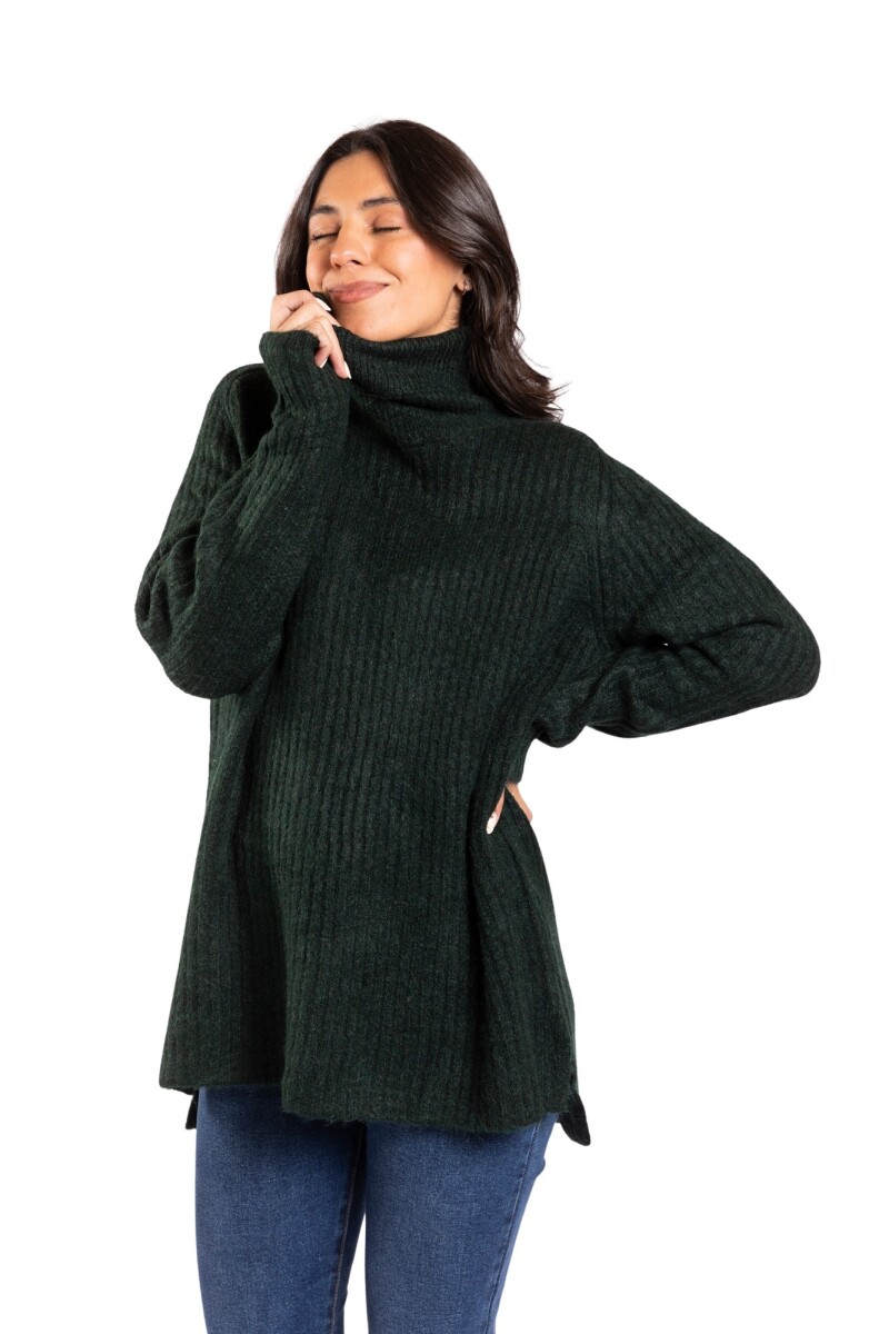 CHERRY SWEATER - GREEN 