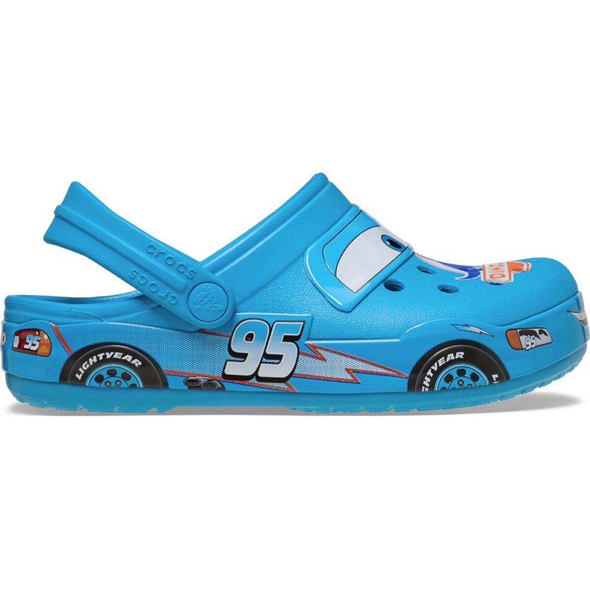 Crocs Rayo McQueen Dinoco Niños1 a 5 años 