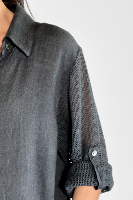 VESTIDO VENETO Gris