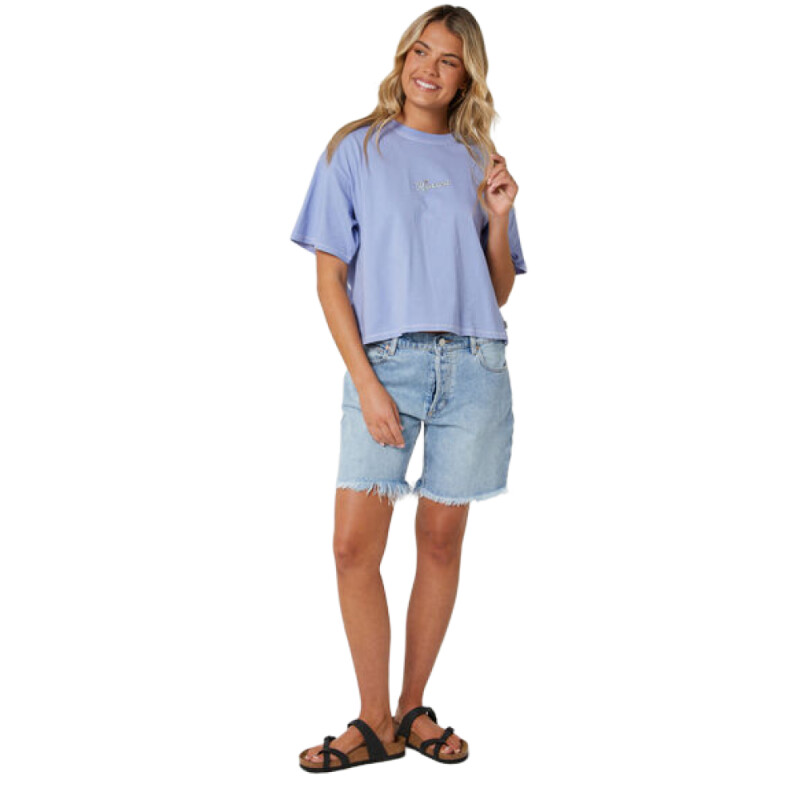 Remera Rip Curl Hot Tropics Heritage Crop Remera Rip Curl Hot Tropics Heritage Crop