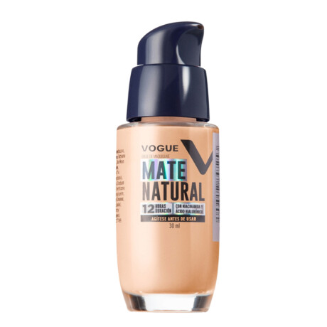Base Líquida Vogue Mate Natural N°115F Pétalo 30ml Base Líquida Vogue Mate Natural N°115F Pétalo 30ml