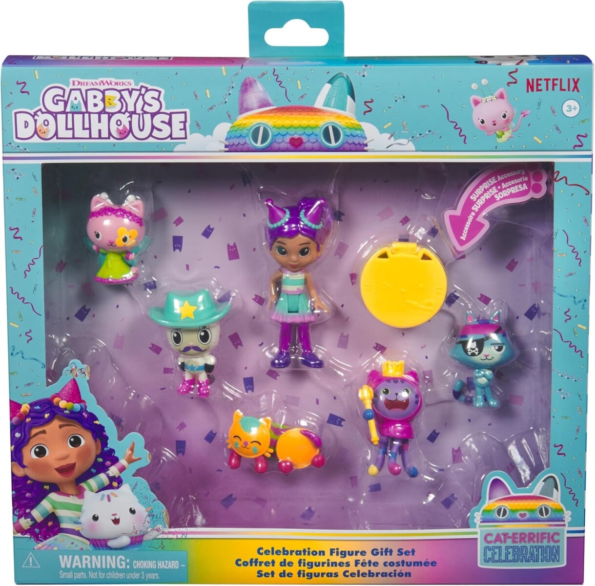 Gabby's Dollhouse, Figuras temáticas de celebración con Gabby Girl 