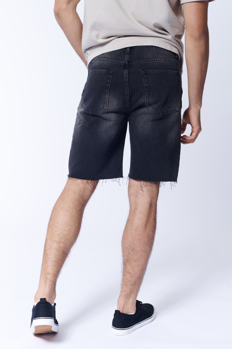Bermuda jean Gris Oscuro