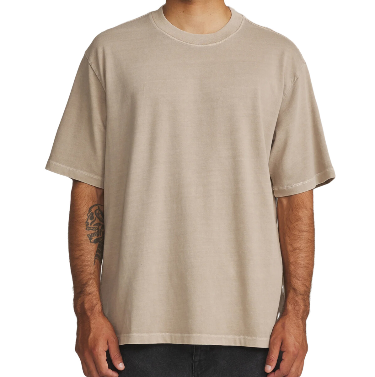 Remera Katin Base Box Tee - Beige 