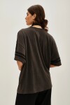 Remera Big Love Gris Oscuro