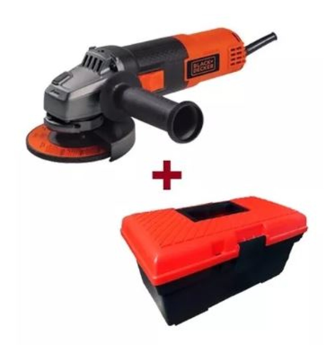 Amoladora Black And Decker 820w + Caja Herramientas! 