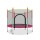 Cama Elastica 1.8 Mts de Diametro KEP-18 ROSA