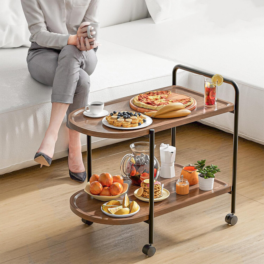 Mesa Auxiliar Giratorio De Madera Mesa Auxiliar Giratorio De Madera