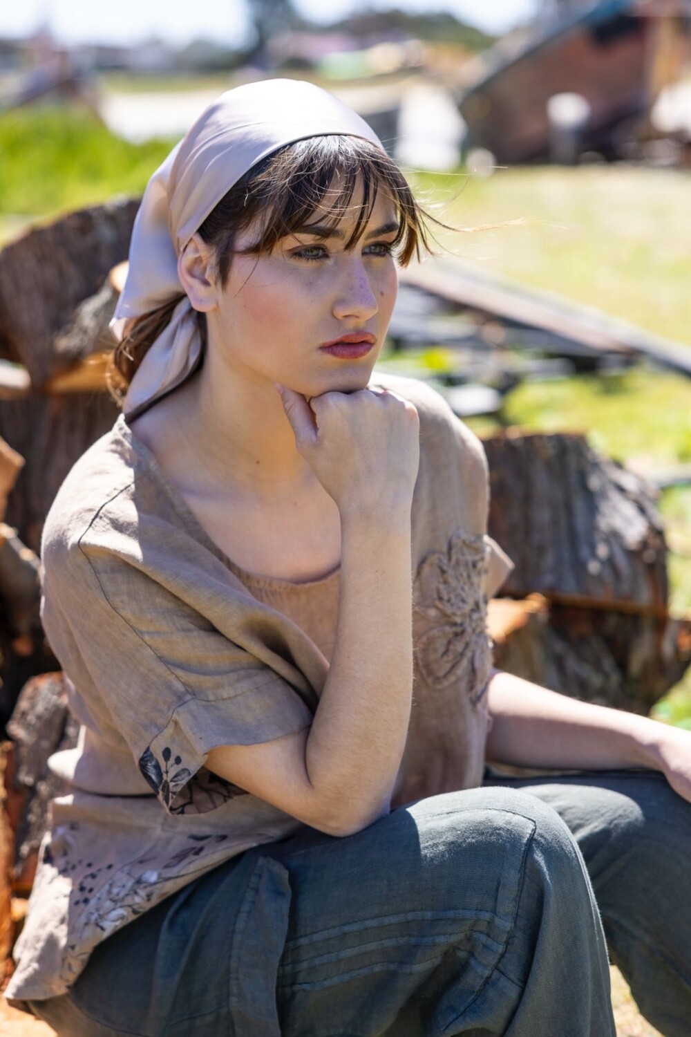 PANTALON LINO ENCINA BLANCO