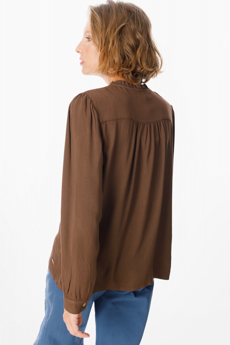 Camisa Soft Chocolate