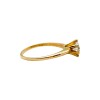 Anillo Solitario-Oro bajo-Piedra Zirconia-AN8071 conpiedra
