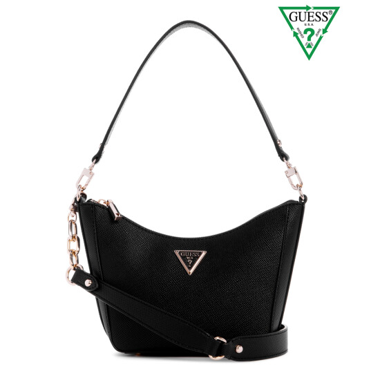 Cartera Guess Eco Gloriana Chica Negro 0