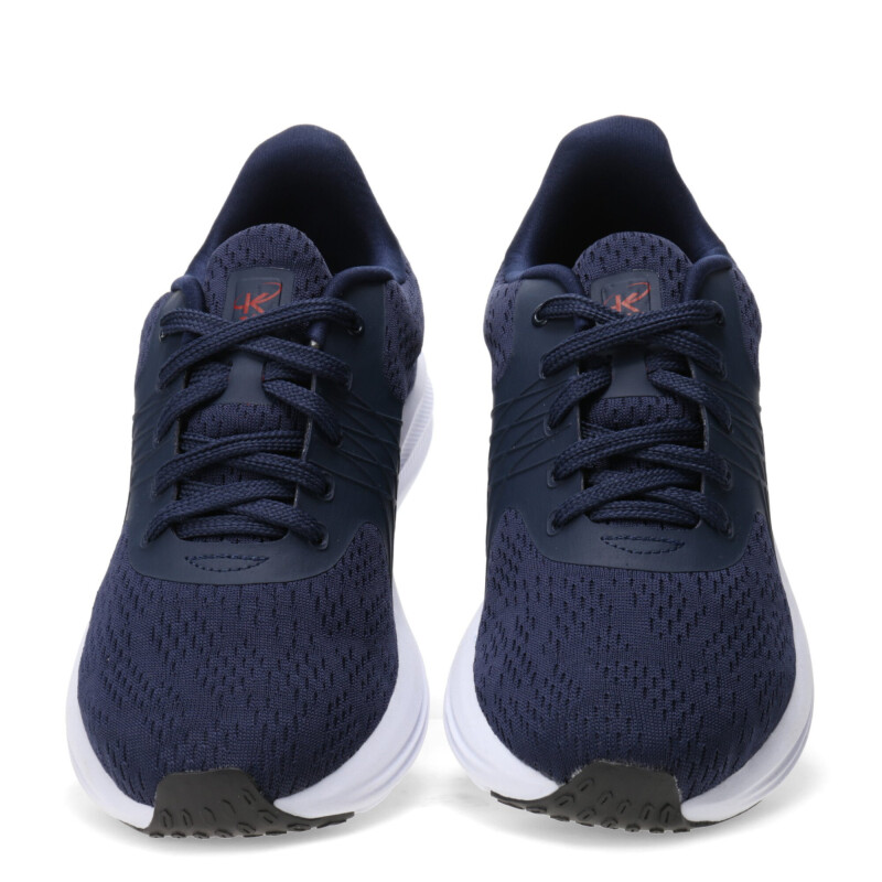 Championes de Niño KIDY acordonado Azul Marino - Rojo