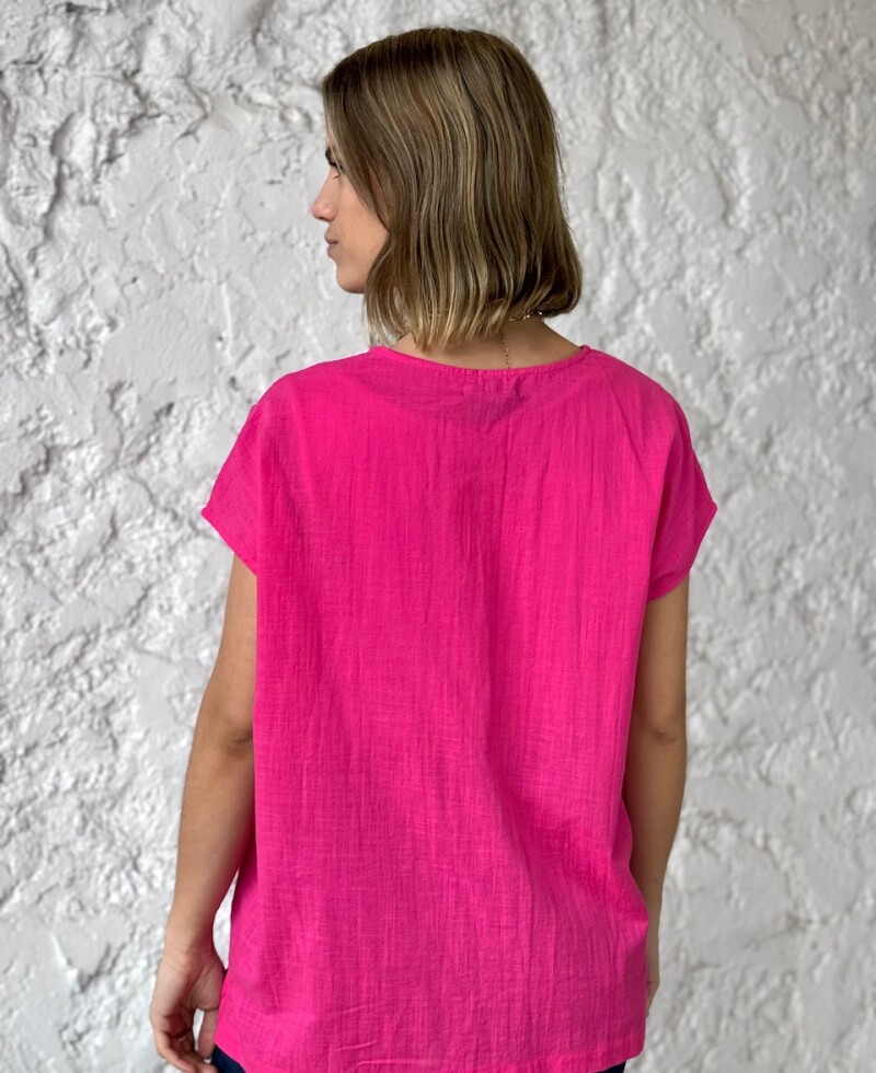 Blusa Selene fucsia