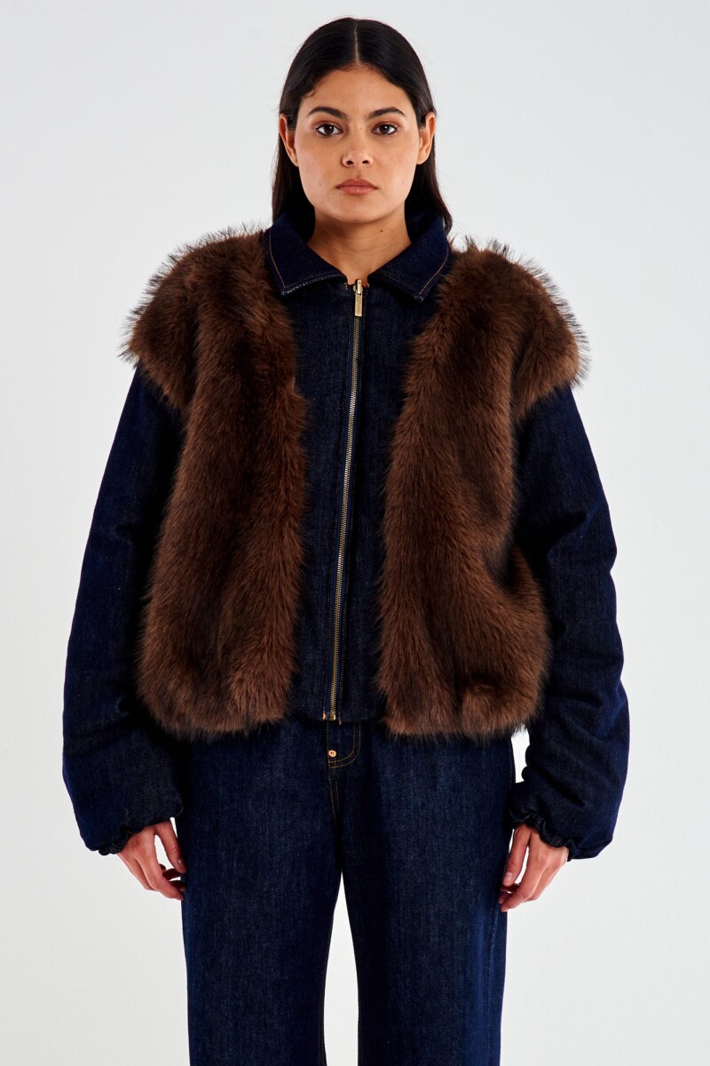 CHAQUETA PELO Denim