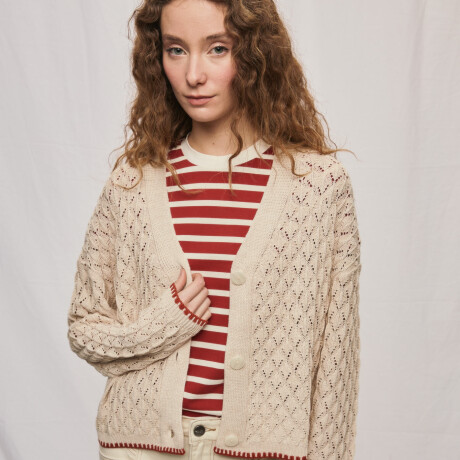 CARDIGAN TATO Beige