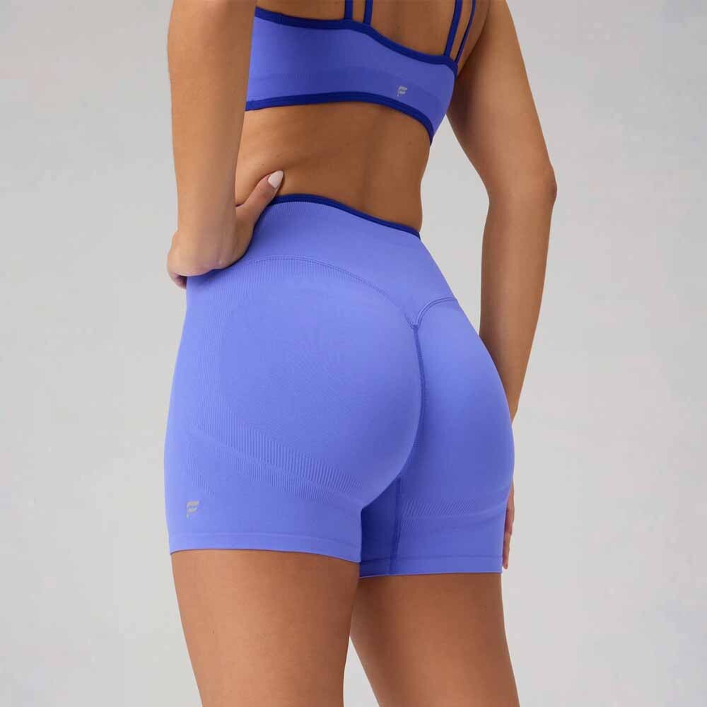 Shorts Seamless Scrunch Short 4" Mujer Sapphire Sky/admiral Blue