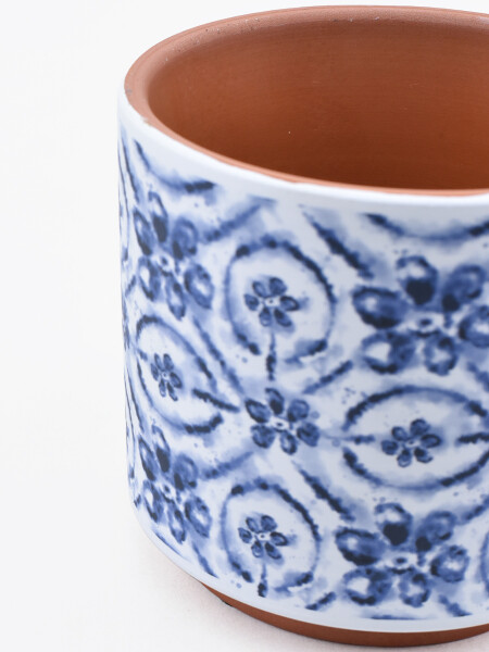 MACETA AZULEJO ESTAMPADO