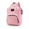 Bolso Mochila Maternal Bebe Resistente Impermeable Madre Rosa