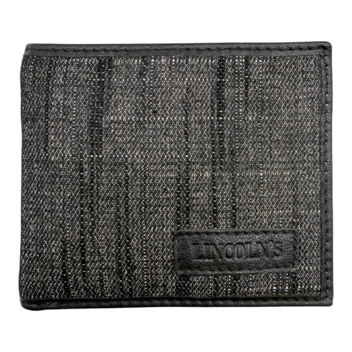 BILLETERA DE HOMBRE LINCOLNS 47 - negrouniforme 