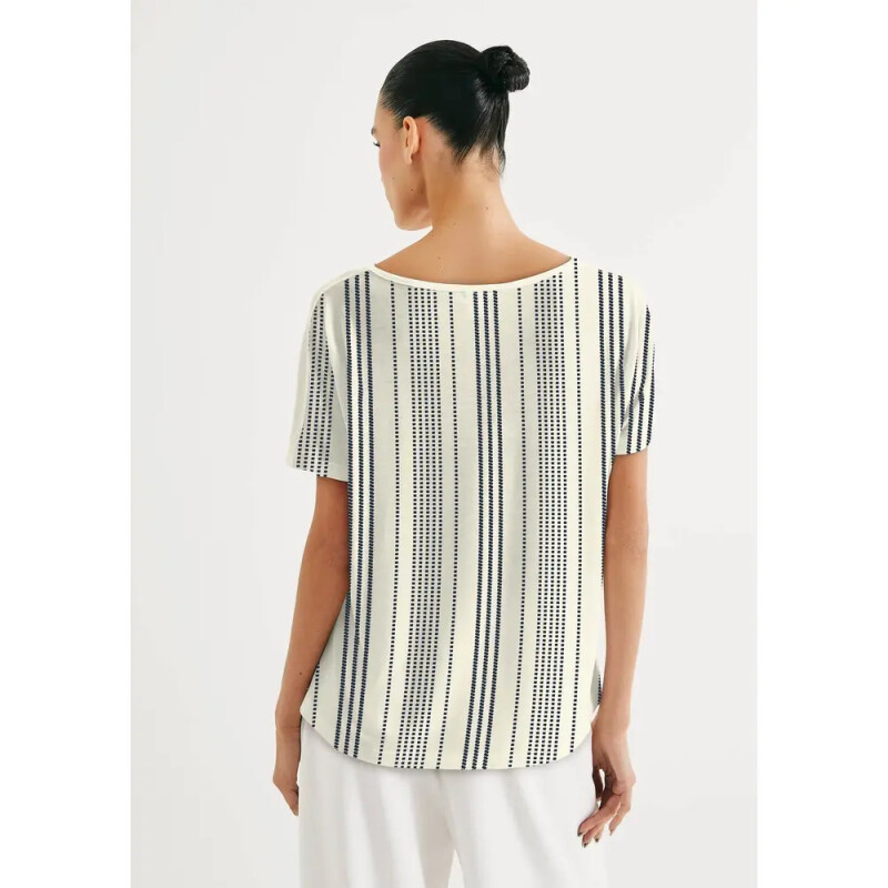 BLUSA MM FEM OFF WHITE