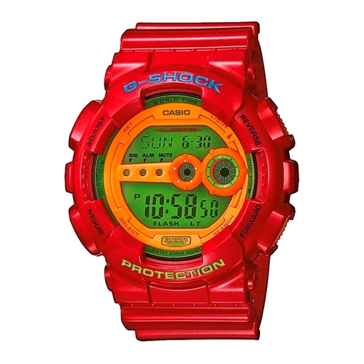 Reloj G-Shock Casio Digital Hombre GD-100HC-4ADR 