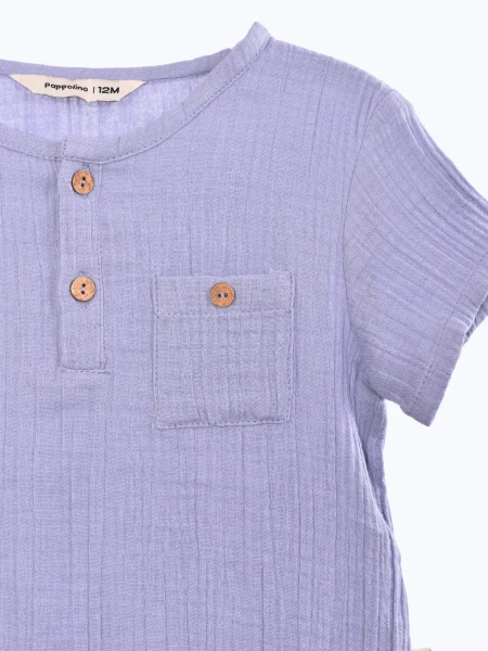 CAMISA BAUTISTA AZUL CLARO