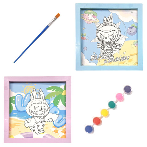 Cuadro portarretrato para dibujar c/accesorios DIY Cuadro Portarretrato Para Dibujar C/accesorios Diy