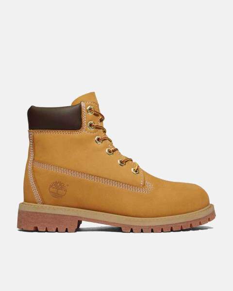 Botas Timberland Premium 6 Inch Waterproof Junior Wheat