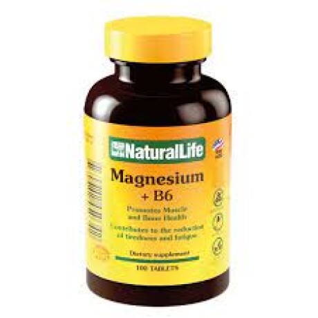 Magnesium +B6 Natural Life 100 comprimidos Magnesium +B6 Natural Life 100 comprimidos