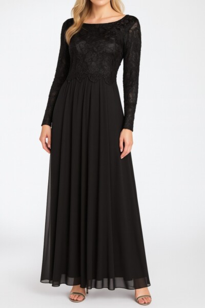 Vestido Cruda Negro