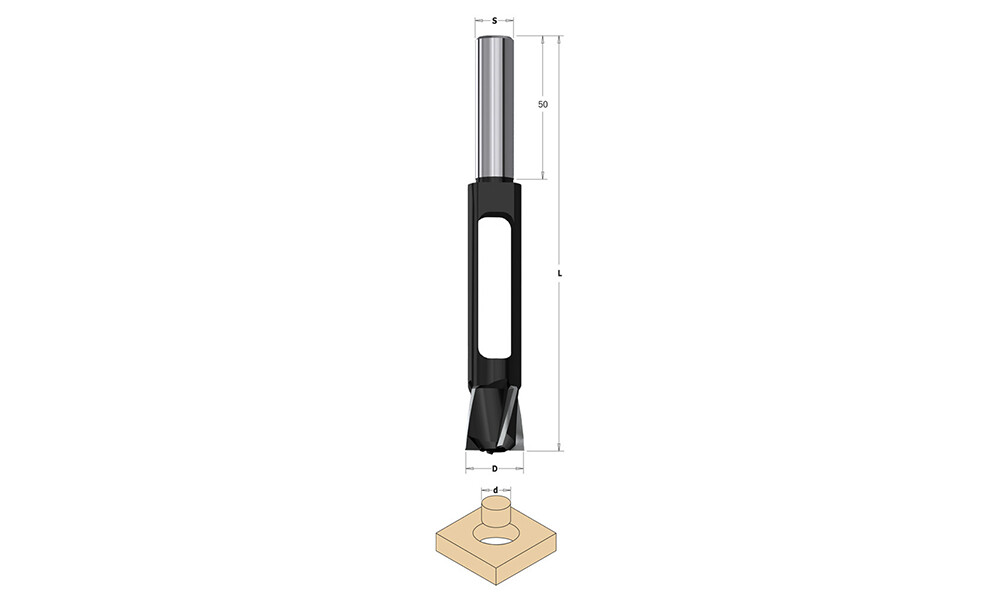 Broca KSS 529.180.31 tarugo 18mm Broca Kss 529.180.31 Tarugo 18mm