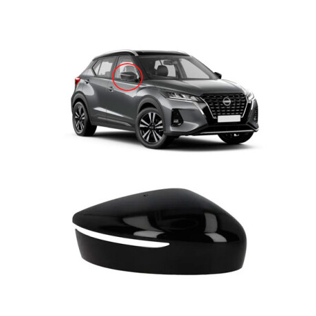 ESPEJO NISSAN CARCASA TAPA DER KICKS LISA NEGRA METAGAL ESPEJO NISSAN CARCASA TAPA DER KICKS LISA NEGRA METAGAL