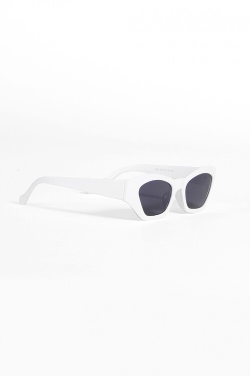 Lentes de sol Macarron blanco