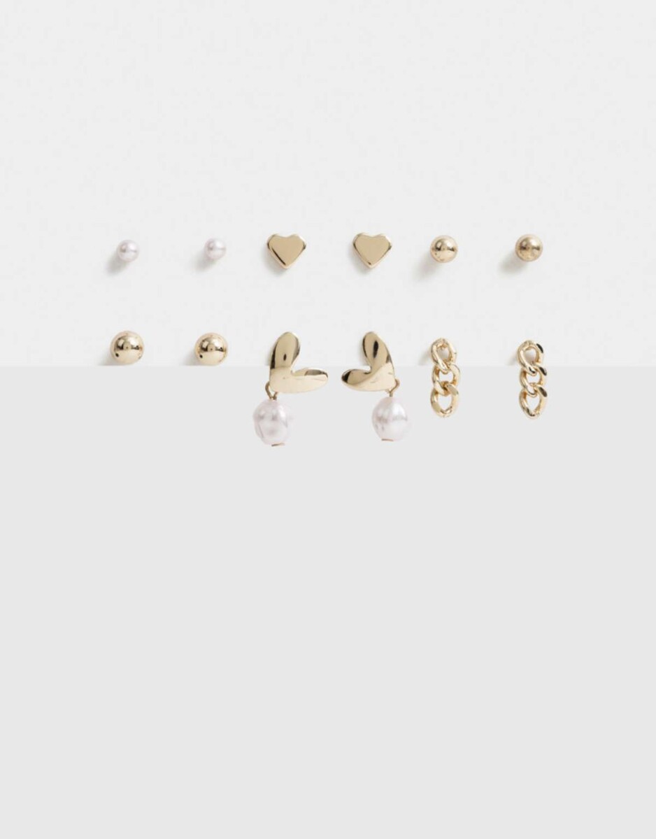 Set De Aros - Dorado 